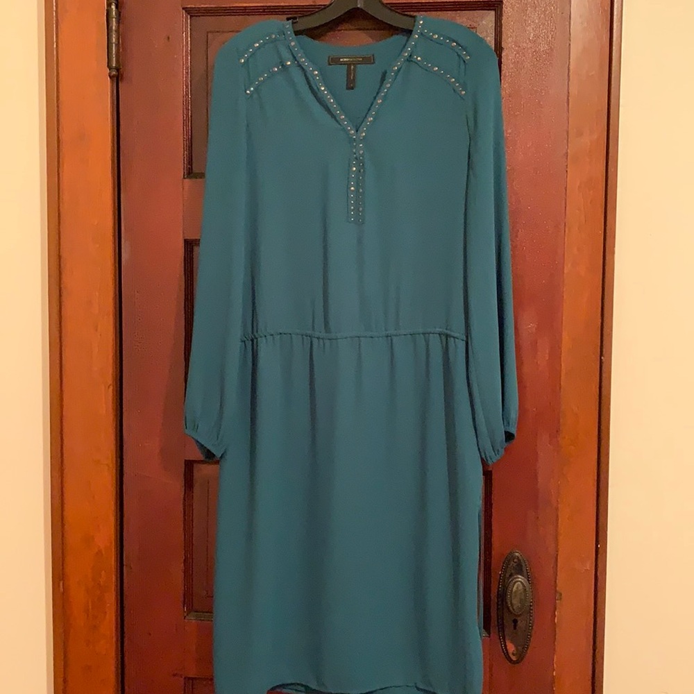 Beautiful green dress BCBG Maxazria